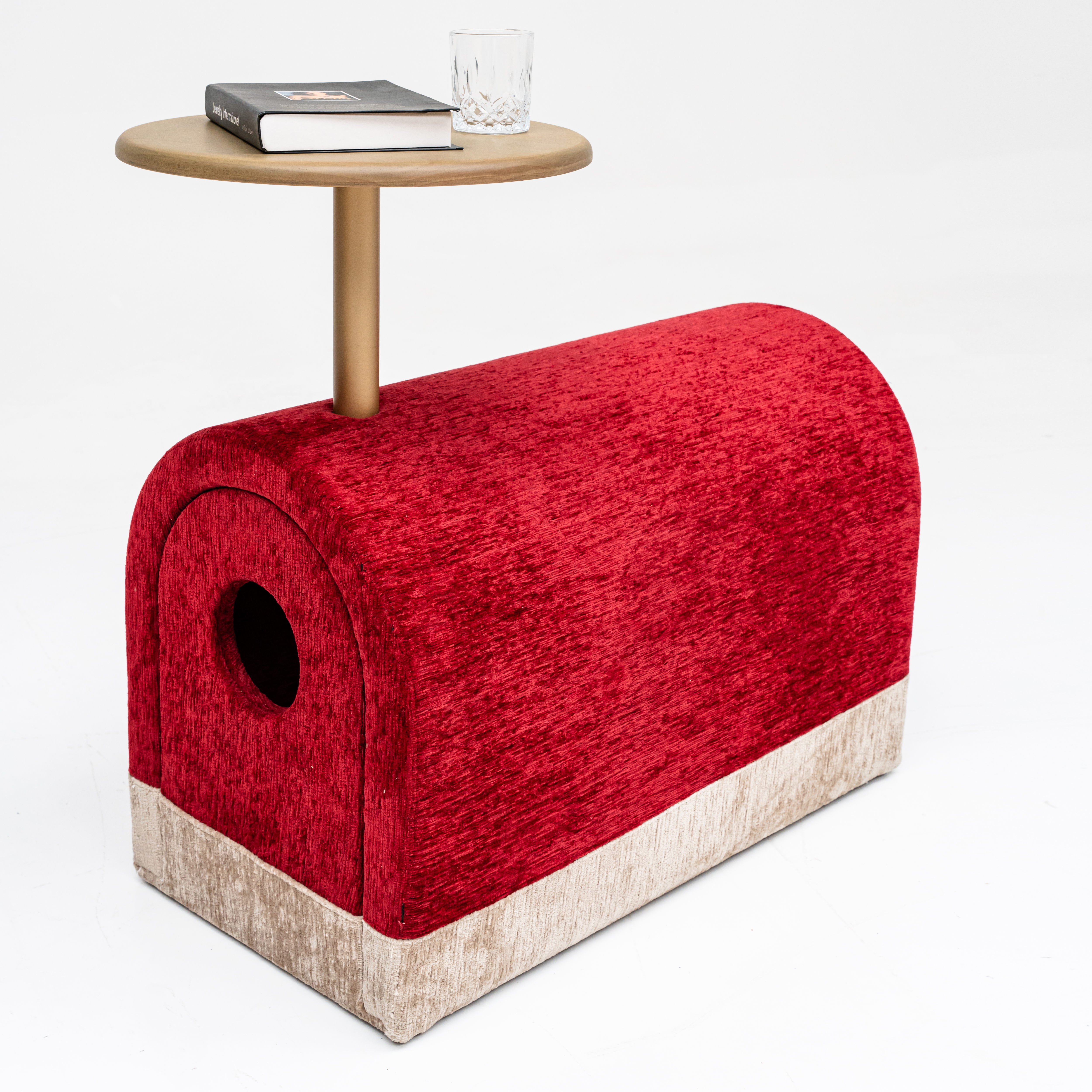 Cat Condo Side Table-”Me-Cafe”